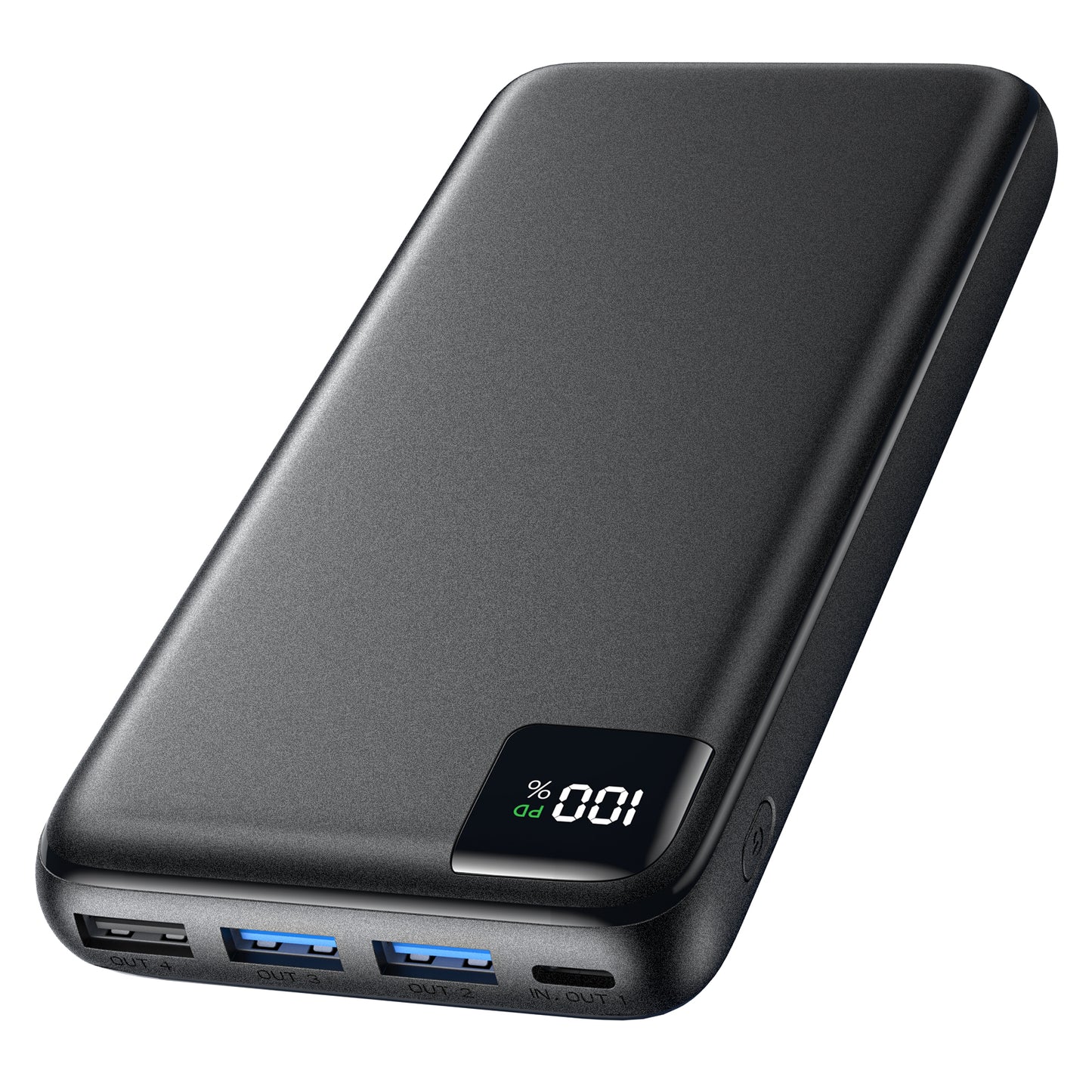Power Bank 26800mAh Portable Charger with 4 Outputs - Black – ADDTOP