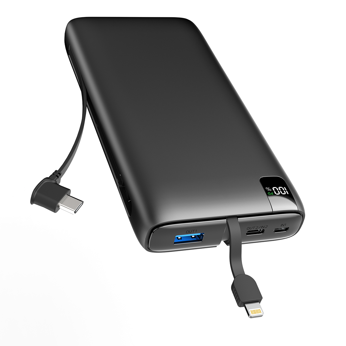 Power Bank 27000mAh Portable Charger with 4 Outputs